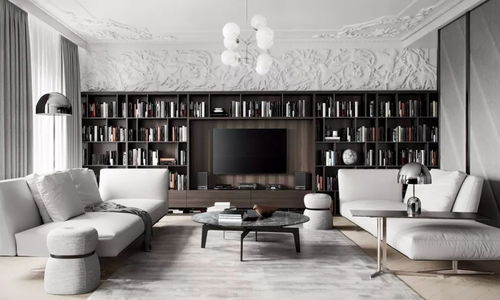 客廳電視背景墻加塊板，瞬間高級又實用了